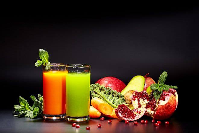 Health benefits of juices